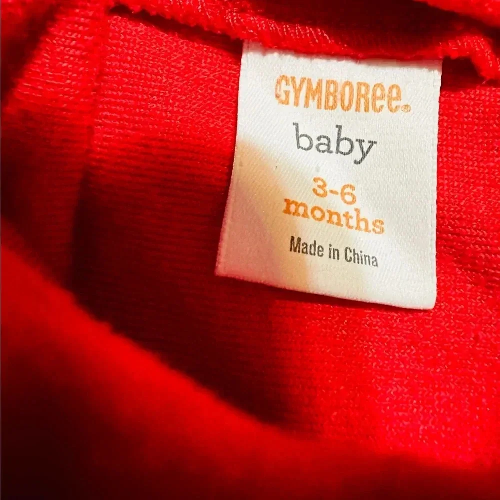 Gymboree girls size 3-6 Christmas Santa Dress